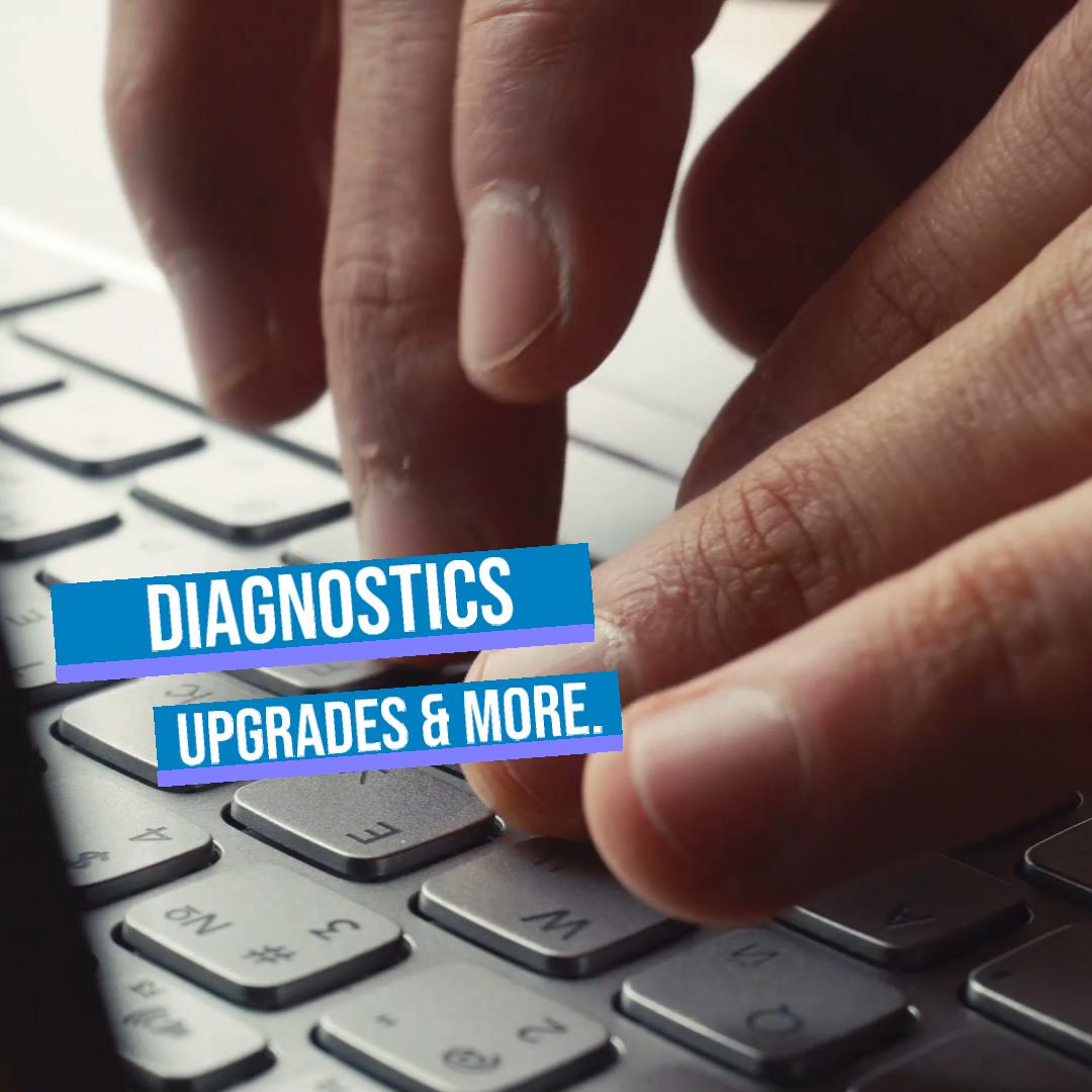 fingers on a keyboard